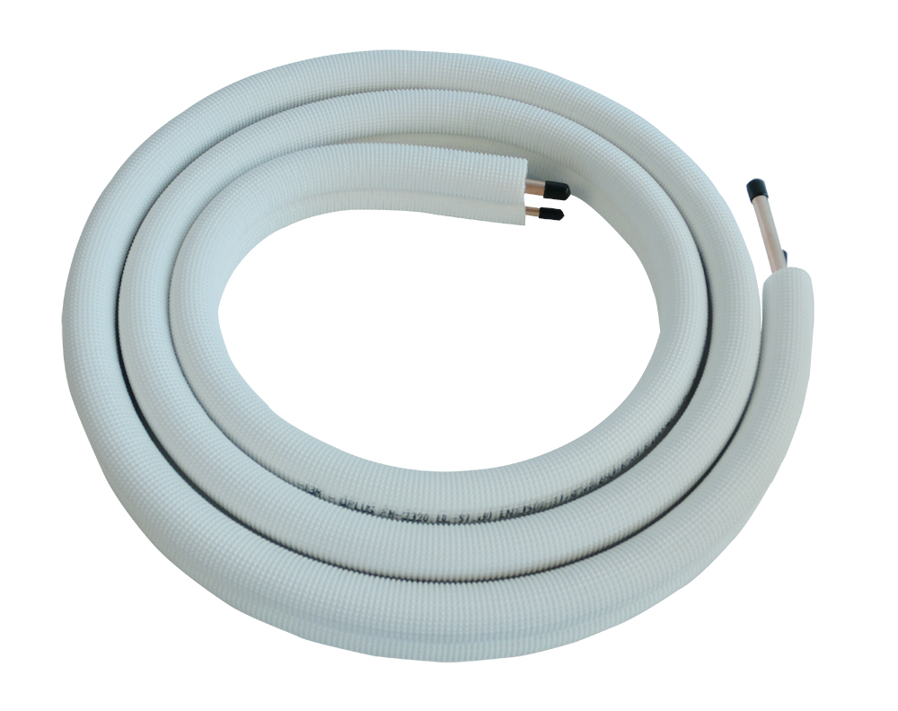 1/4, 3/8, 1/2, 5/8, 3/4 Insulated Copper Pipe /Tube/ Coil with Air Conditioning Insulation