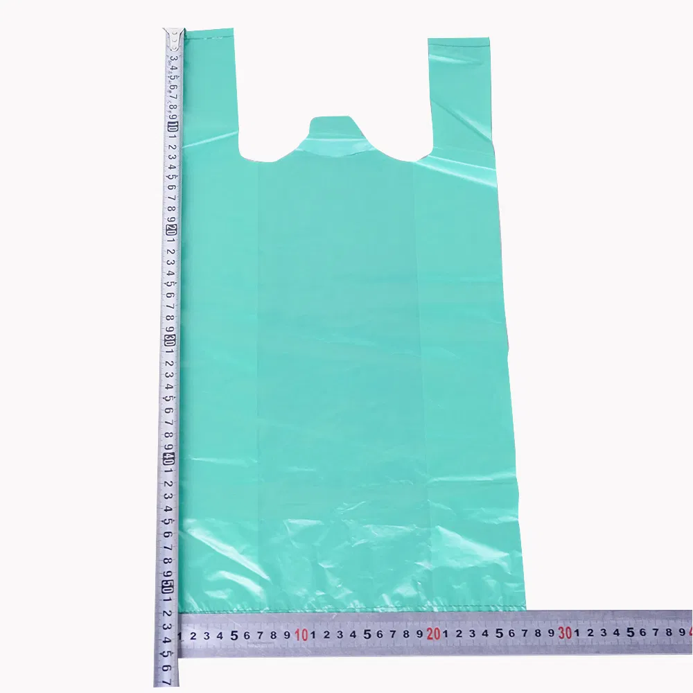 PE Can Be Customized Printing and Packaging Suitable Home Delivery Stores Kitchens Multi-Purpose Vests Styles and T-Shirt Bags
