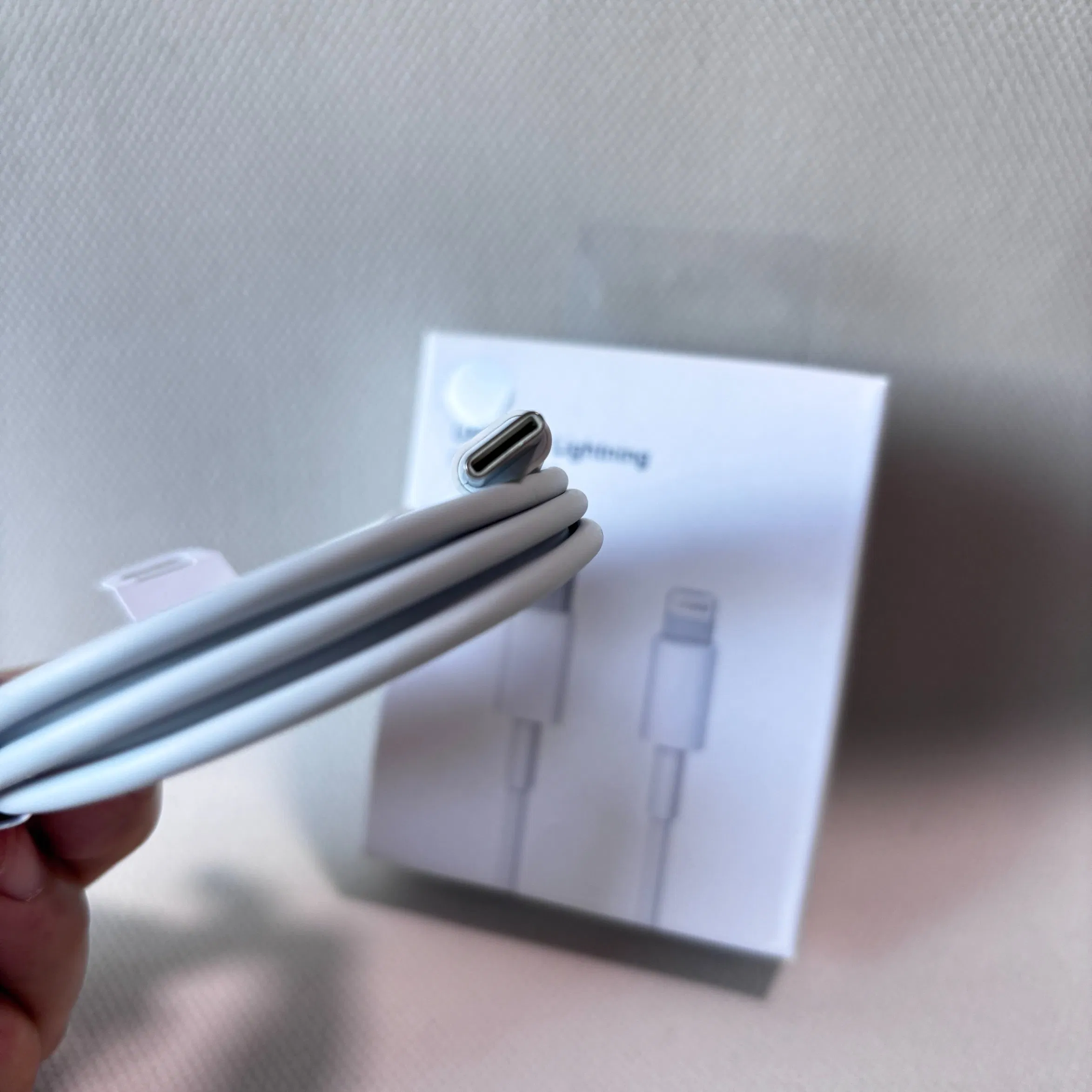 New Stock 60W 1: 1 Original USB-C to Lightning Cable, 1m 2025 Mobile Phone Data Charging Cable, Top1 Wholesale Price, High-Quality Serving as Efficient Charging