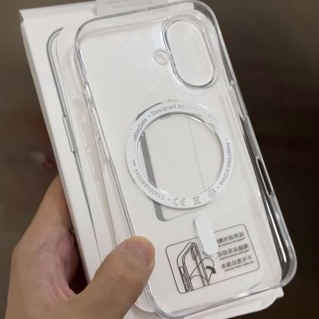 1: 1 Magsafe Magnetic Clear Transparancy Phone Case