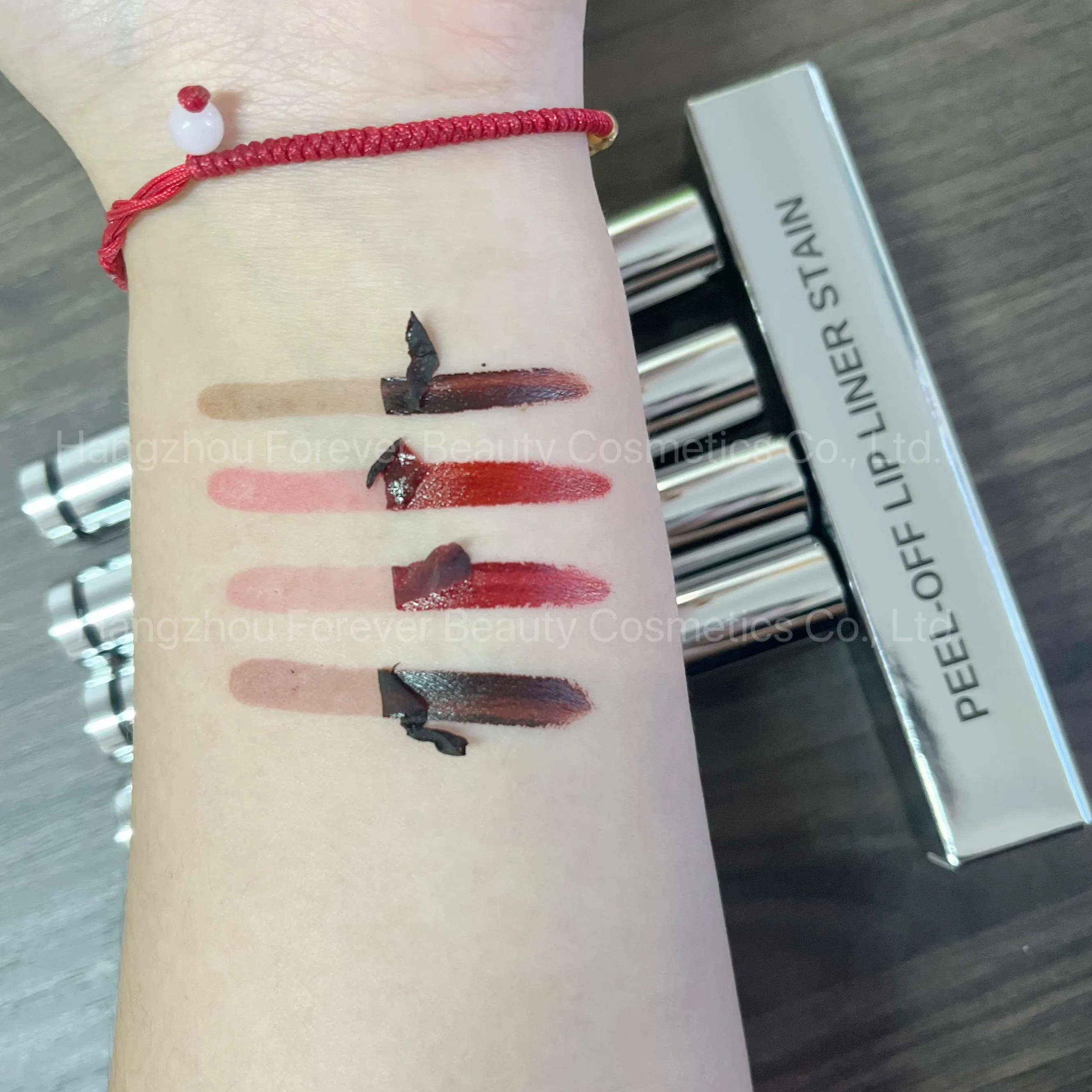 Long-Lasting High Pigment Peel off Liquid Matte Lip Liner with Private Label