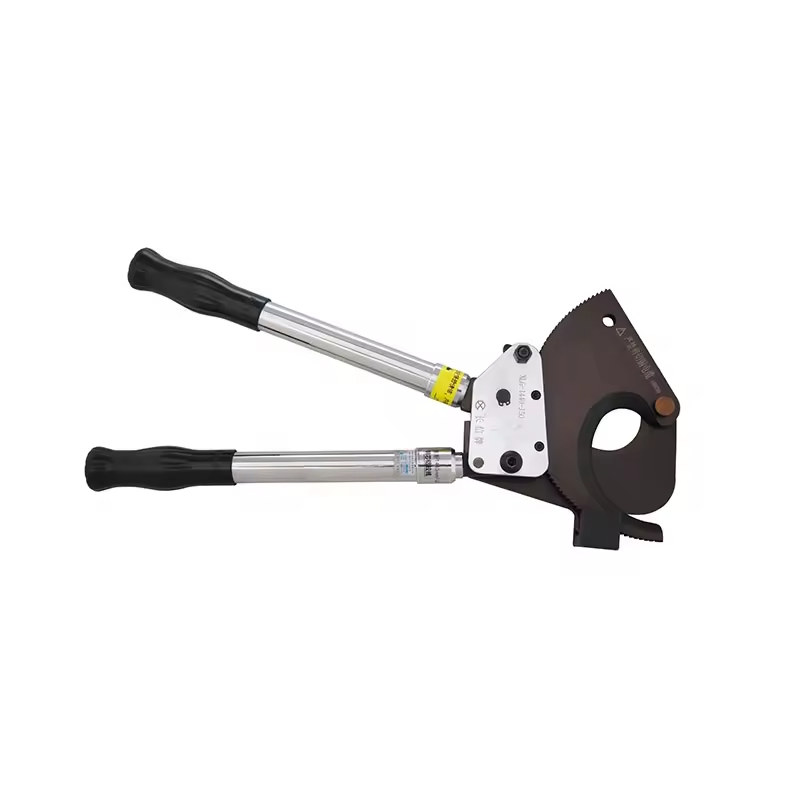 Alloy Steel Ratcheting Cable Cutter Easy-to-Use Industrial Grade Copper & Aluminum Wire Cutters
