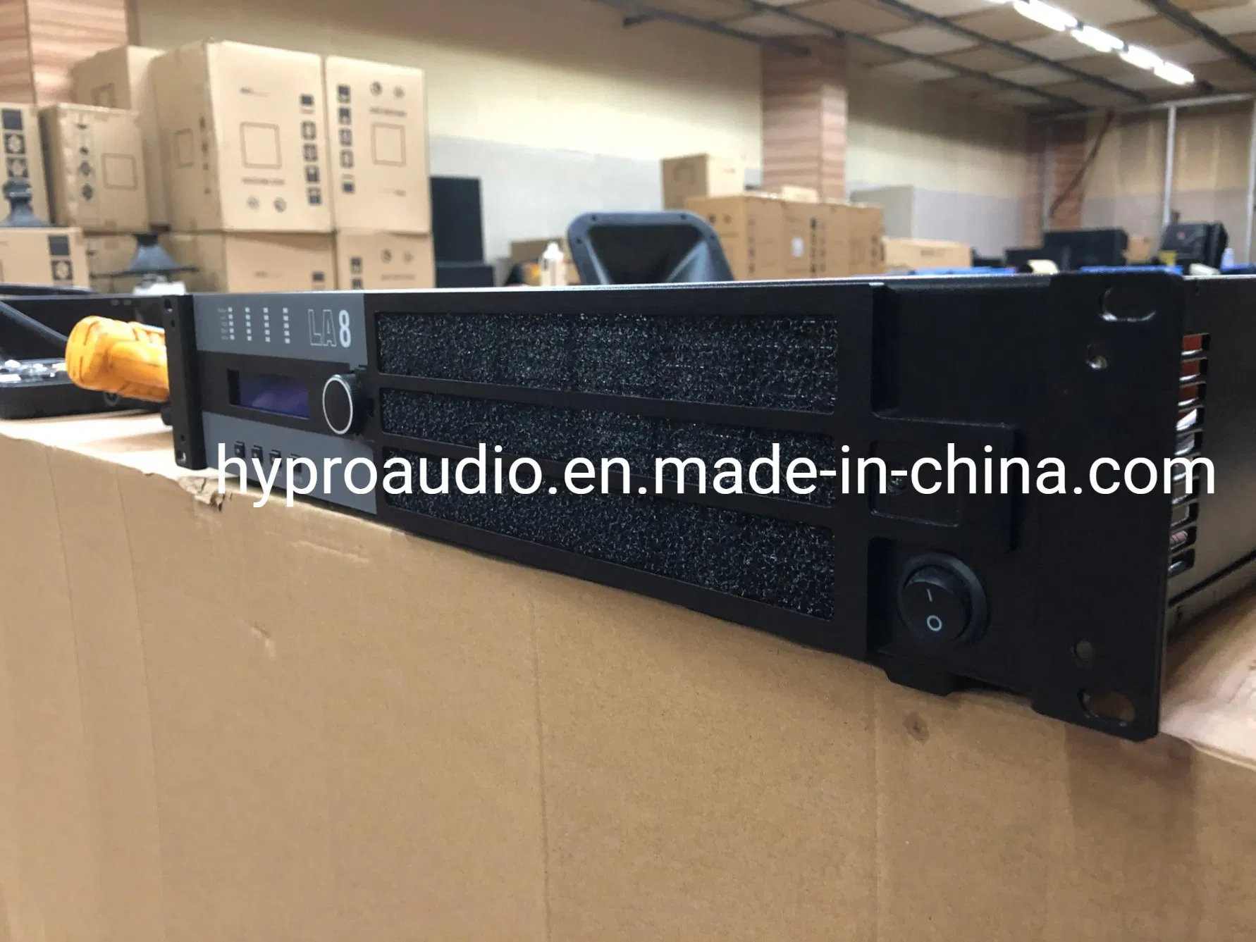 La8 Powerful 4 Channels DSP 5000W Amplifier