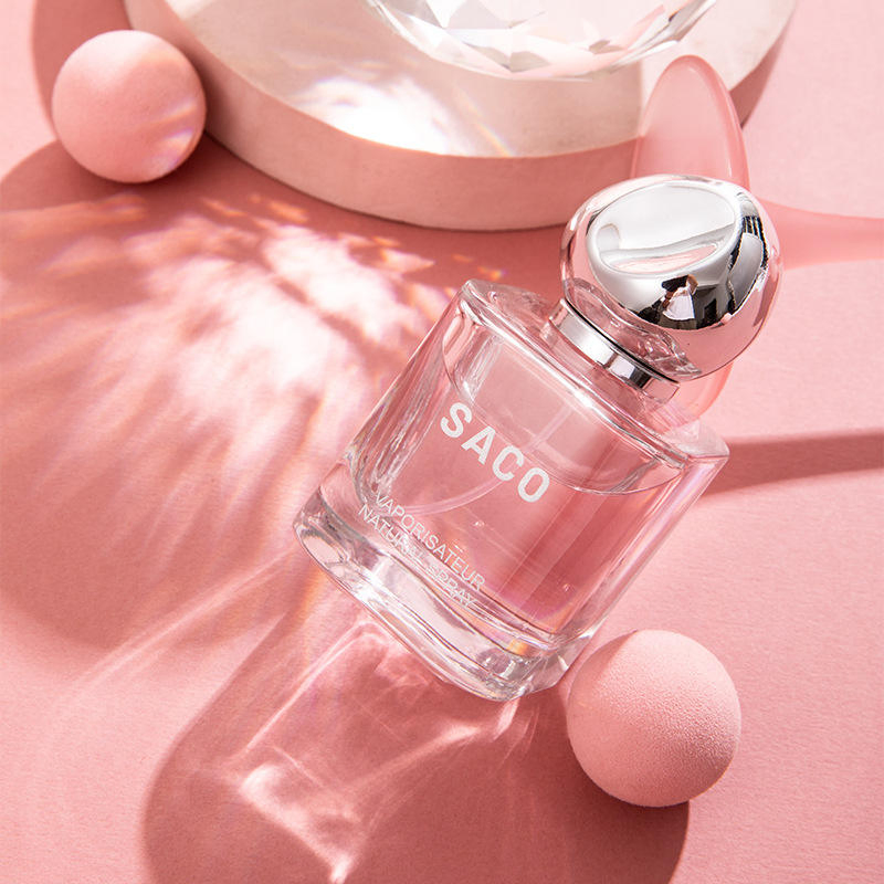 Женские духи Saco с кристаллами, стойкий цветочный аромат