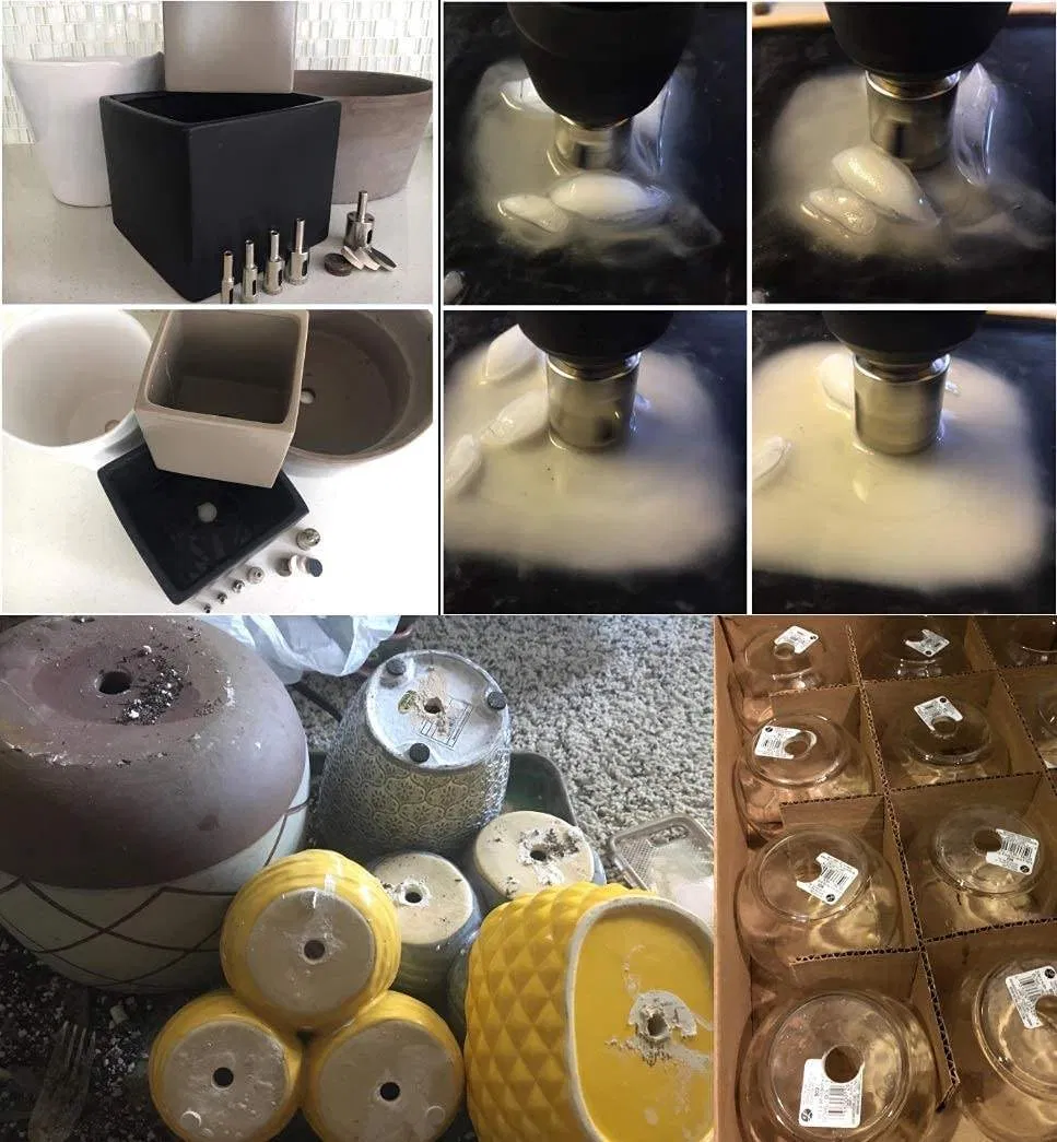 Premium 3-18mm Electroplated Diamond Core Drill Bit for Glass