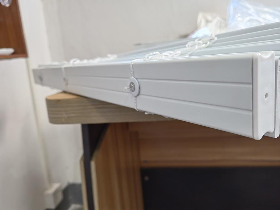 PVC Blinds Components Accessories, H Shaped Bottom Rail