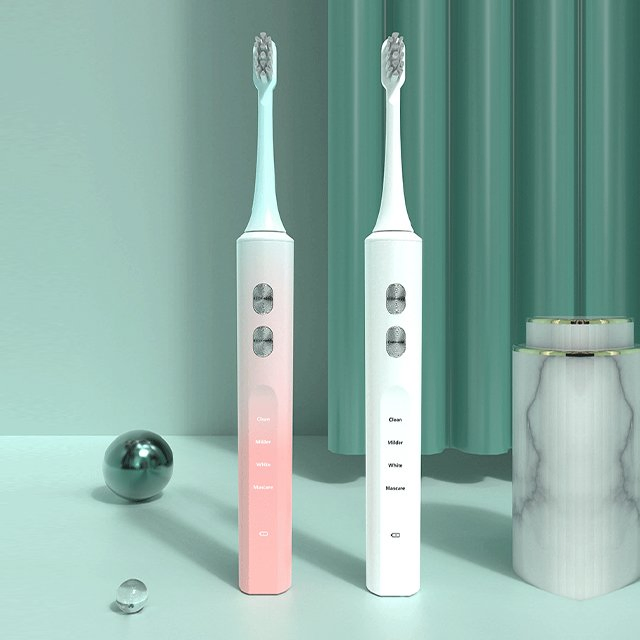 Wireless Charging, Sound Wave Type Electric Toothbrush Ipx7 Waterproof Sonic Toothbrush
