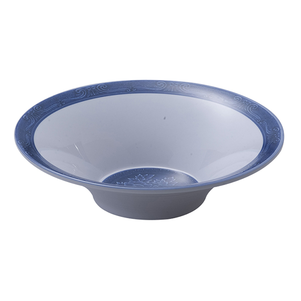 White Bowl Melamine Noodle Bowl Trumpet Bowl Customization Bowl