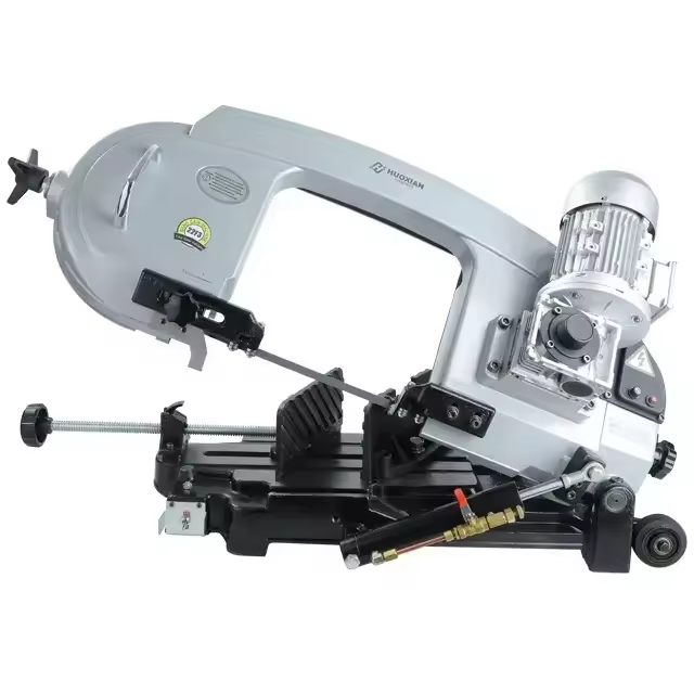 Ленточная пила по металлу портативная угловая 45°