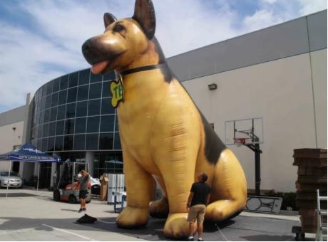 2023 New 15 FT. Inflatable Red & Black Doberman