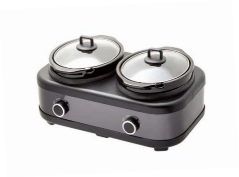 2X2.5qt Slow Cooker Makes Cooking Fork-Tender Roasts and Poultry a Breeze