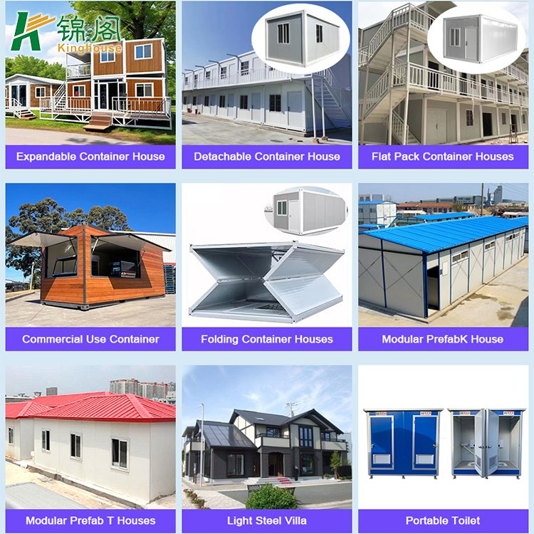 Prefab Modular Luxury Portable Cabin Mobile Room Sandwich Panels Expandable Container House