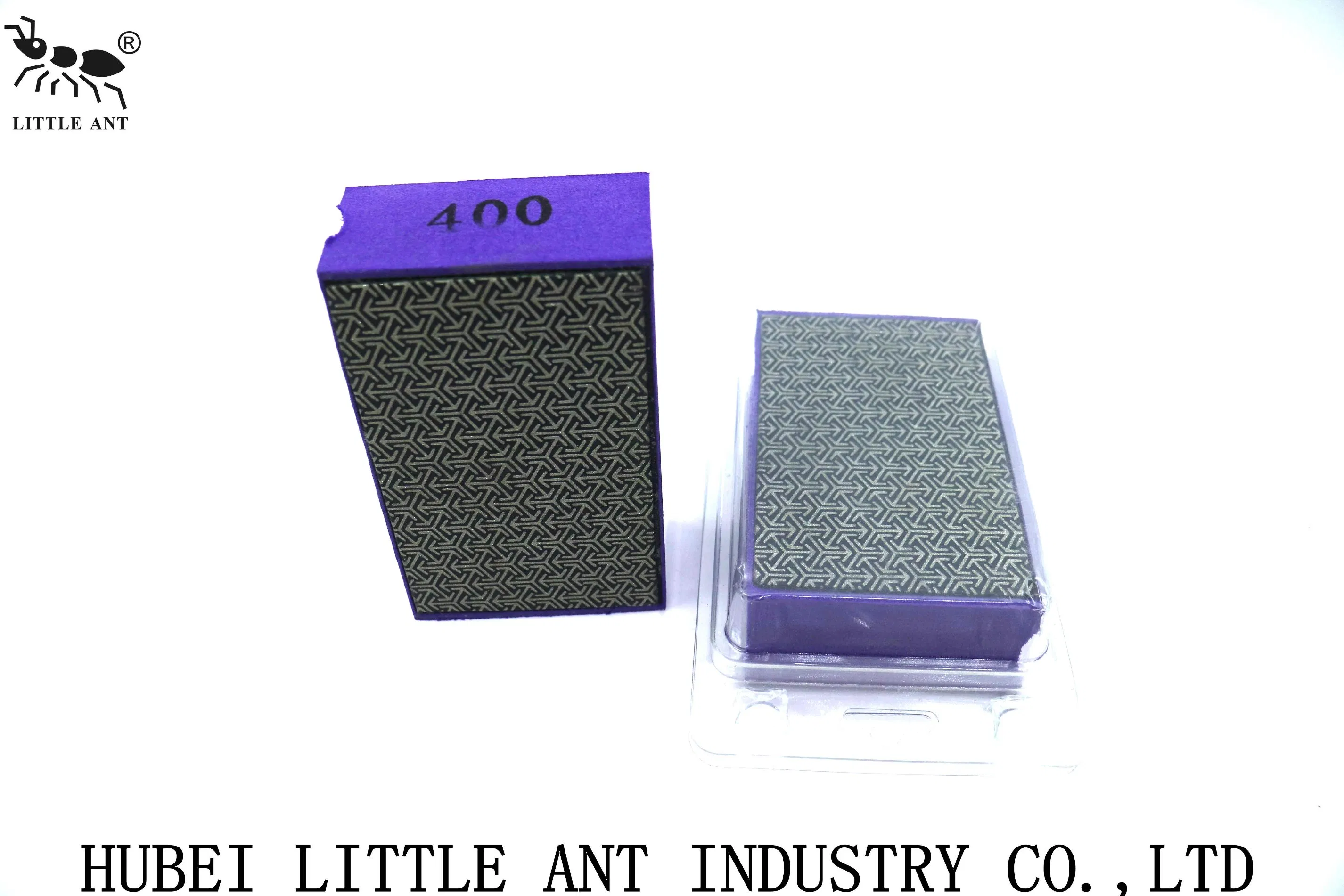 Electroplating Diamond Resin Bond Hand Polishing Pad for Marble, Granite, Glass, Ceramic, Precious Stone