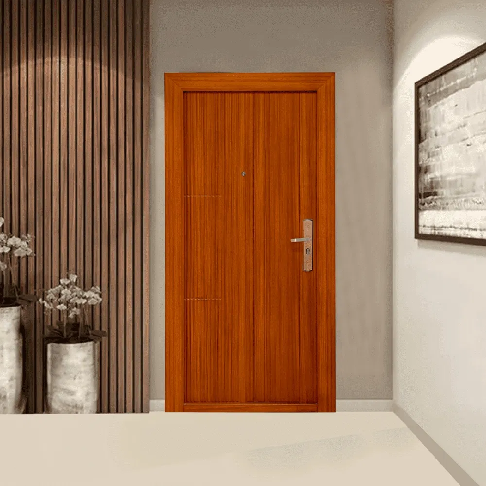 Best Selling Security Main Exterior Residential Galvanized Steel Door for Sale