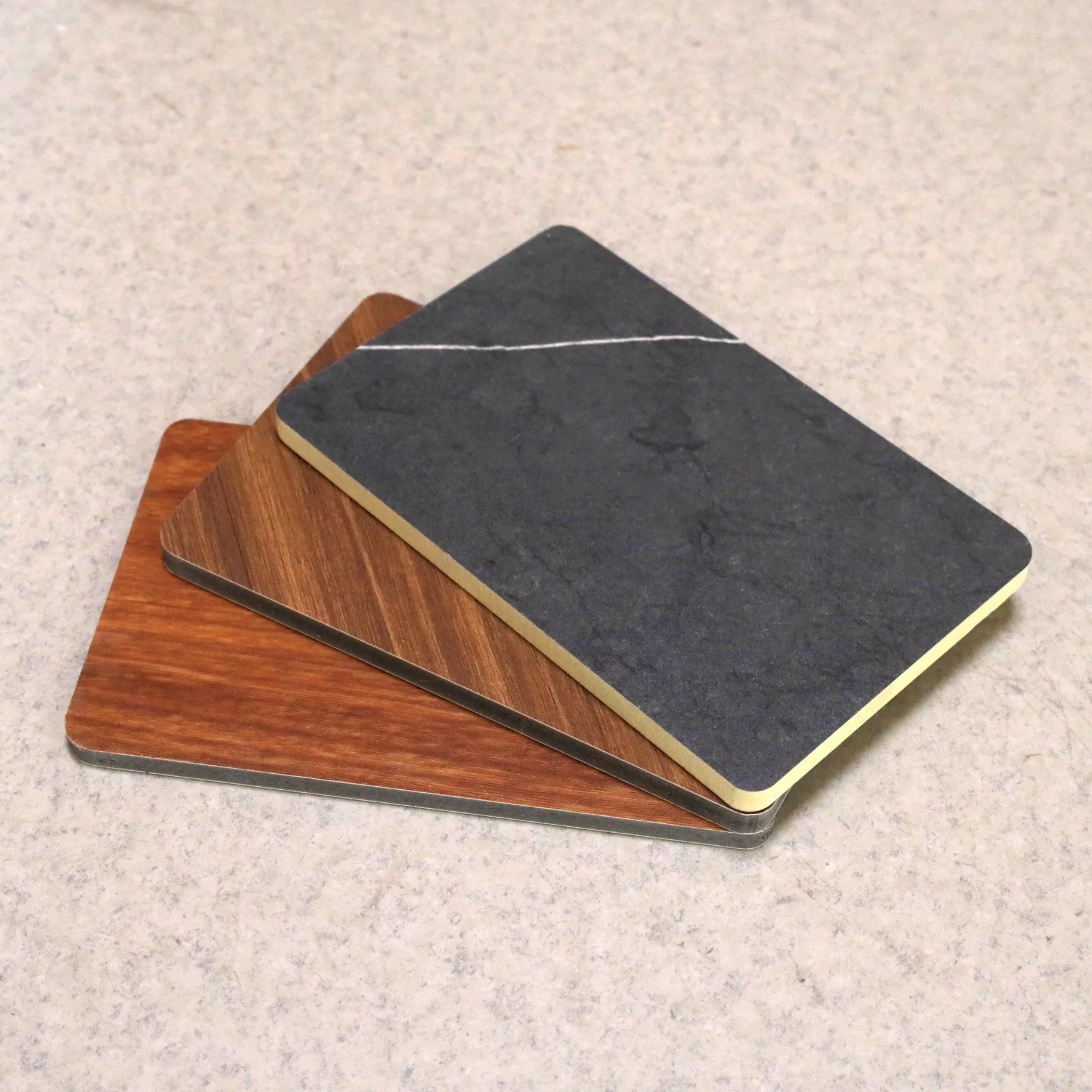 Decorative PVC Board TV Background WPC Wall Panel New Material High Hardness Sheet Akupanel Wall Panel