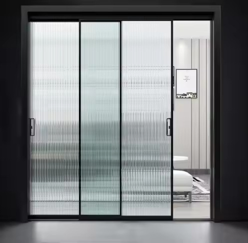 Double Glass Exterior Modern Doors Modern Design Aluminium Sliding Doors