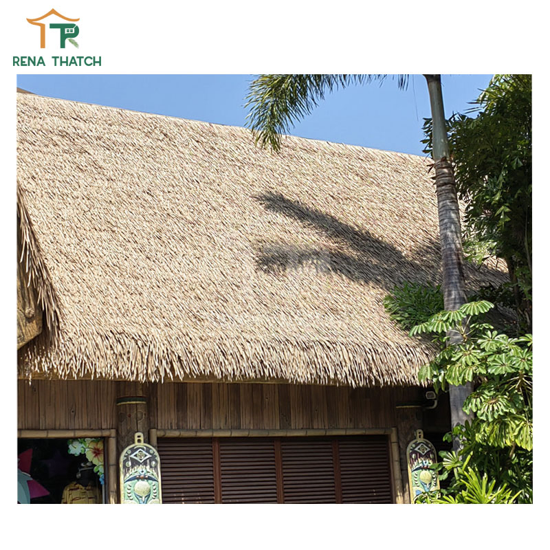 Cheap and Durable Synthetic Artificial Thatch Gazebo Plastic Roof Thatch Cottage