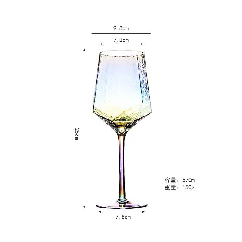 Free Sample Stemware White Red Glasses Cups Custom Specifications Long Stem Vintage Wine Glass
