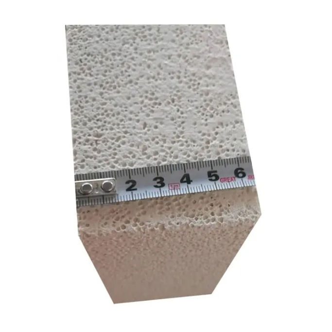 Acc Solid Gypsum Reinforced Concrete Wall Block AAC 3D Pattern Block