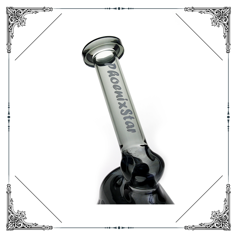 Wholesale 8 Inches Smoking Water Pipe Glass Oil Rig Recycler Water Pipes in Stock