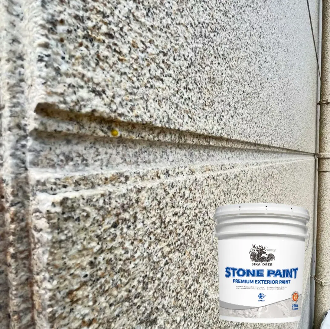 Sun Protection Corrosion Resistance Environmental Protection Imitation Granite Paint