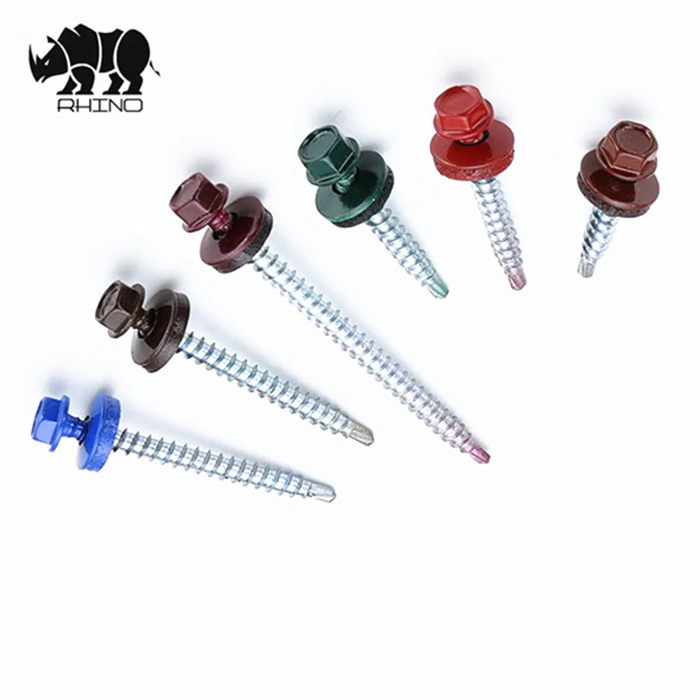 Ral Color Self Drilling Self Tapping Screws for Metal Roofing