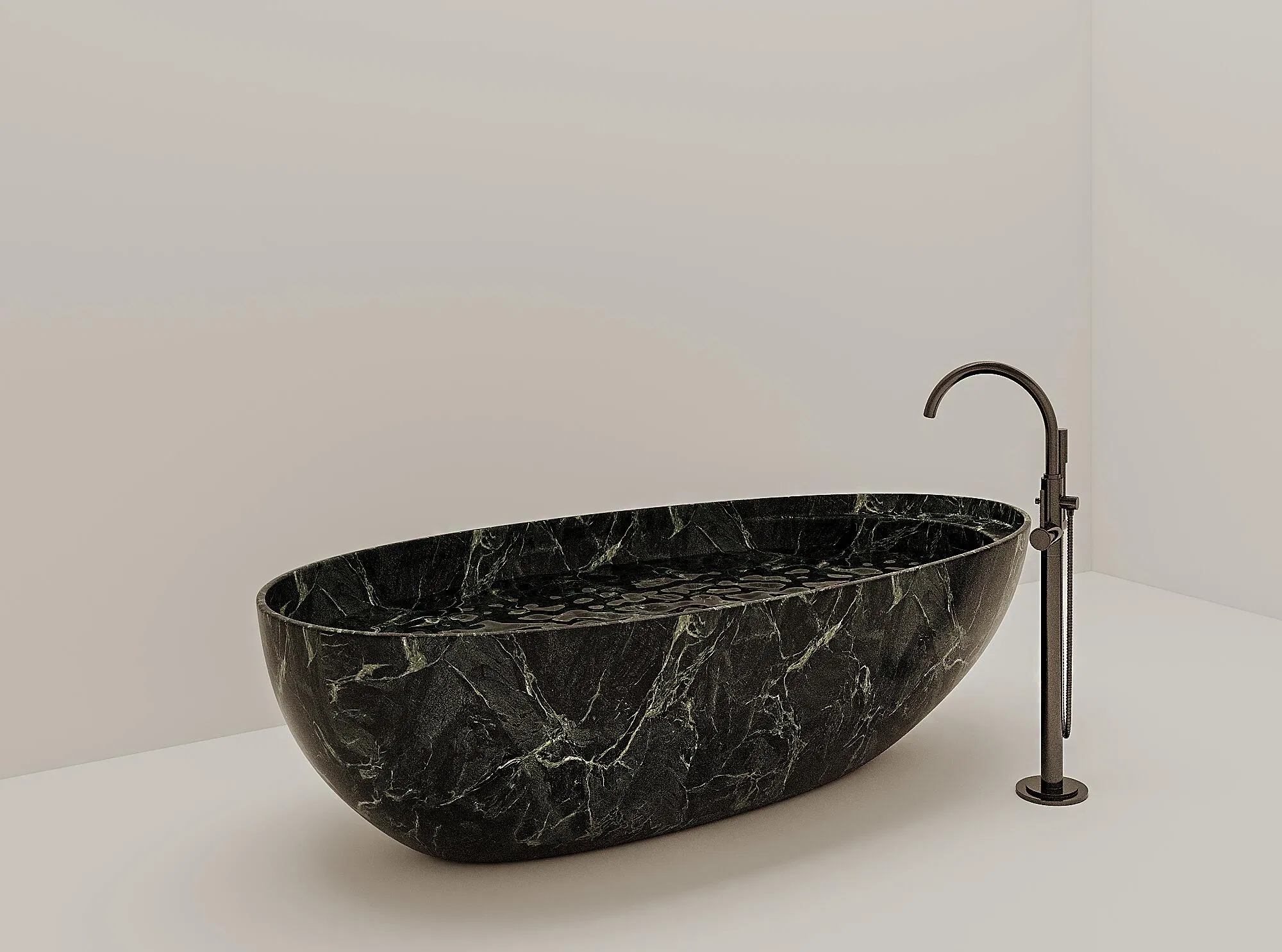 Wholesale Factory Price Adult Marble Stone Decoration Bathroom Shower Tub Freestanding Bathtub for Hotel