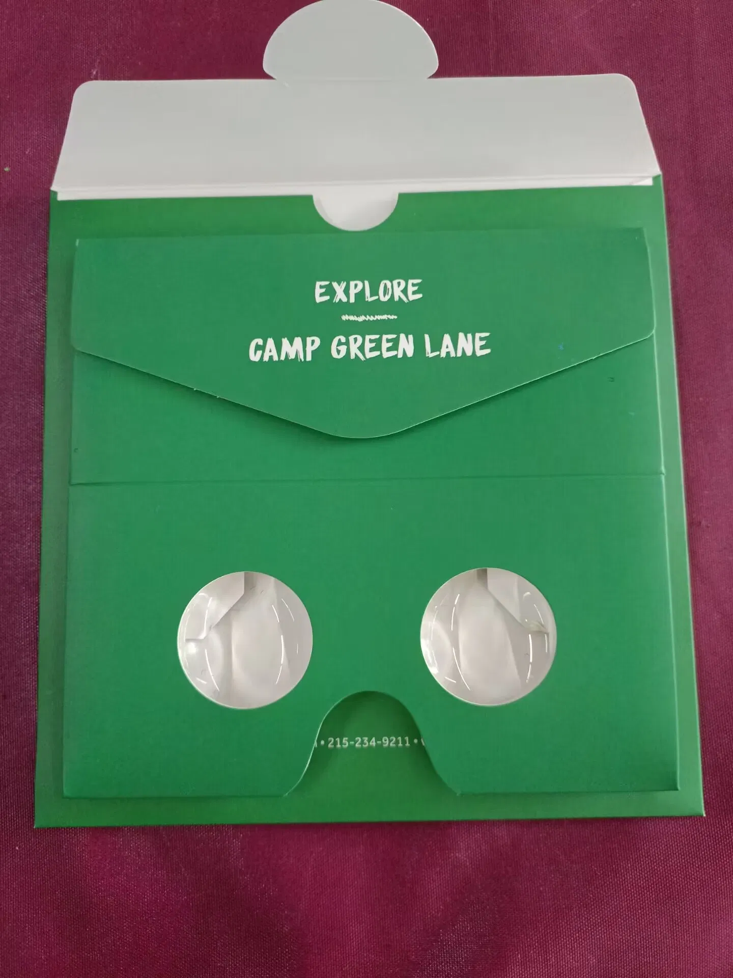 Low-Cost Clearing Inventory Paper Vr Envelope Glasses Vr3.0 Vr 3D Glasses