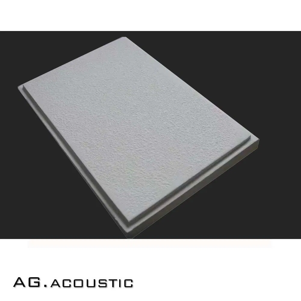AG. Acoustic Decoration Board Material Glassfiber Sound Absorption False Ceiling Tiles