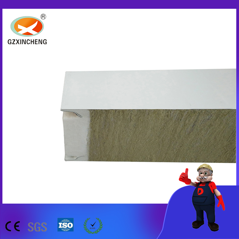 RoHS-Certified Rock Wool Sandwich Panels