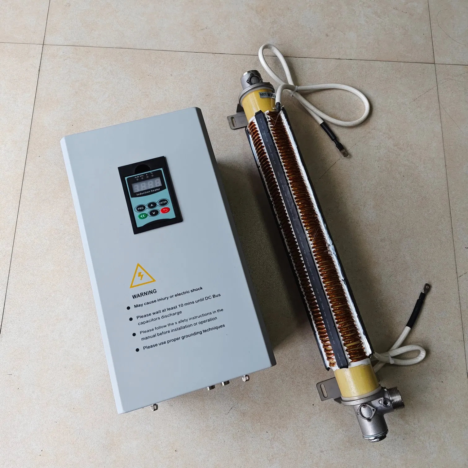 12kw Magnetic Induction Heating Machine Electric Fireplace Powerful Induction Heater for Home Use