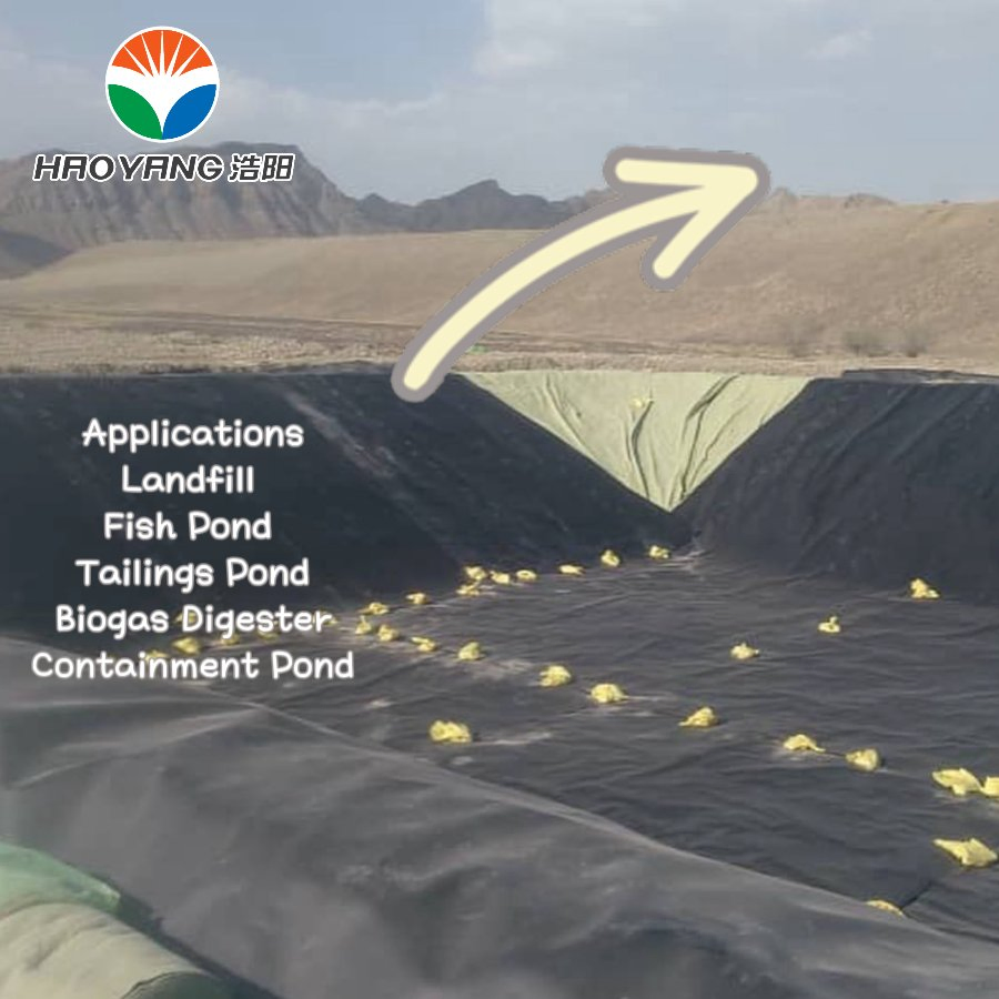 Geomembrane Price 2mm HDPE Plastic Pond Liner Fish Tank Waterproof Liner
