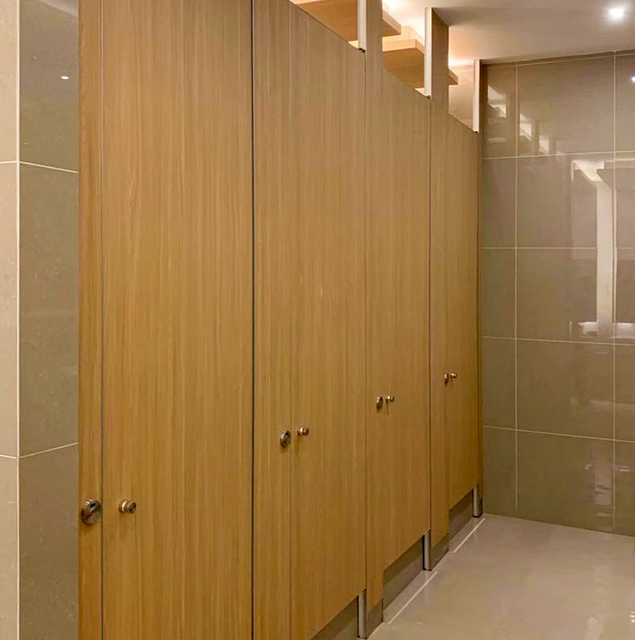 Chinese Factory HPL Compact Laminate Toilet Cubicle for High School