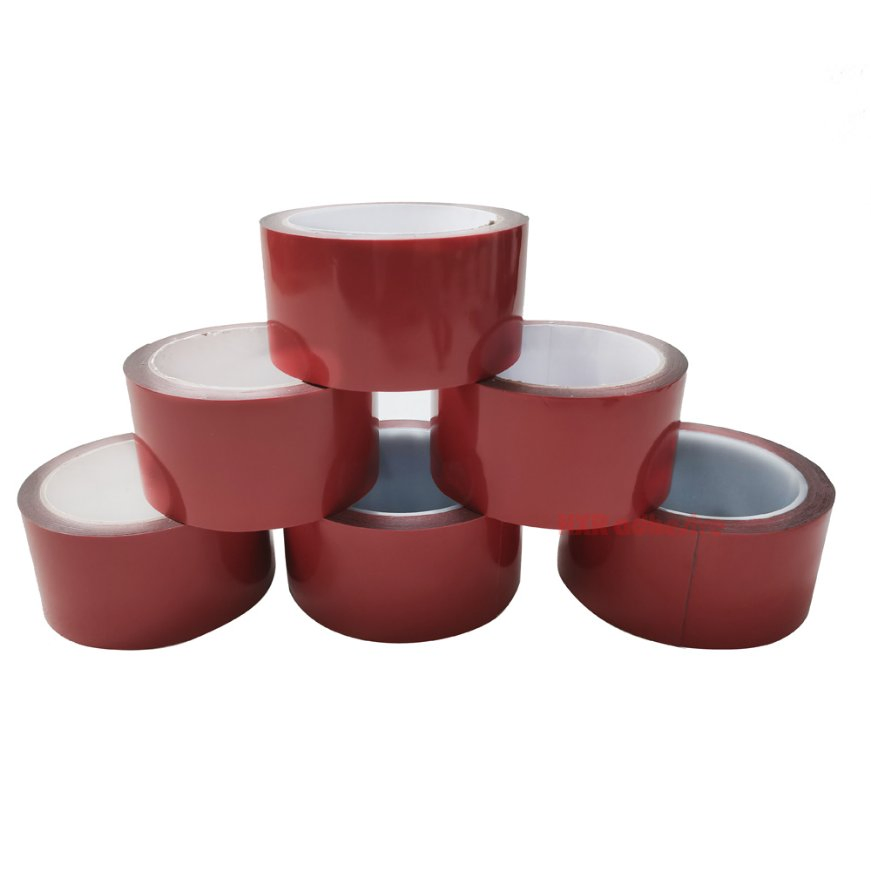 Gray Weather Resistant Waterproof Double-Sided Acrylic Tape for Industrial and Automotive Applications