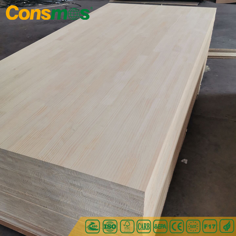Popular Solid Radiata Pine Wood Sheet Furniture Laminated Finger Jointed Lumber Board