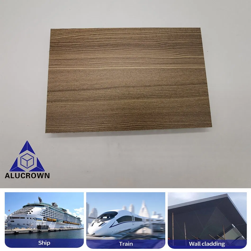 Exterior Roof Floor Wall Furniture Acoustic Marine Wood Aluminum Aluminium Composite Sandwich Honeycomb Panel for Cleanroom Truck Body