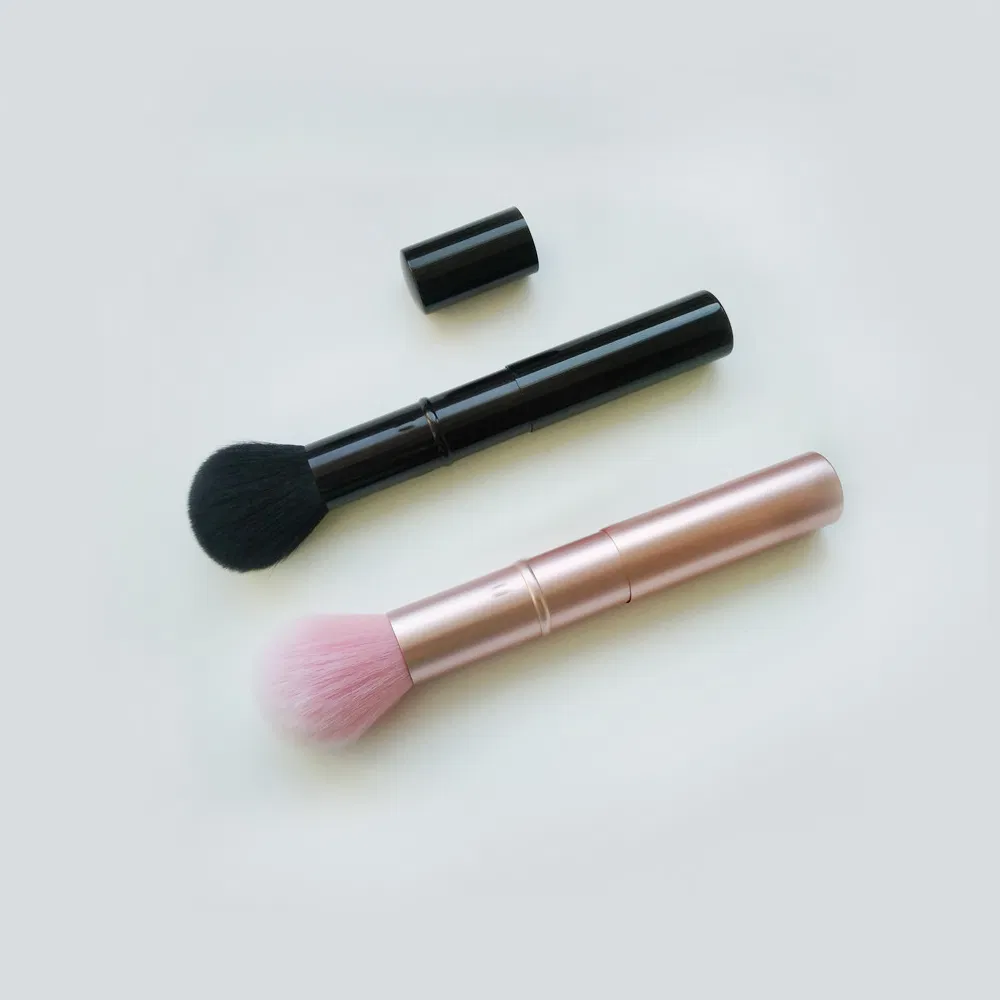 Retractable Cosmetic Makeup Nail Art Travel Face Beauty Blush Brush Single Portable Powder Kabuki Brush