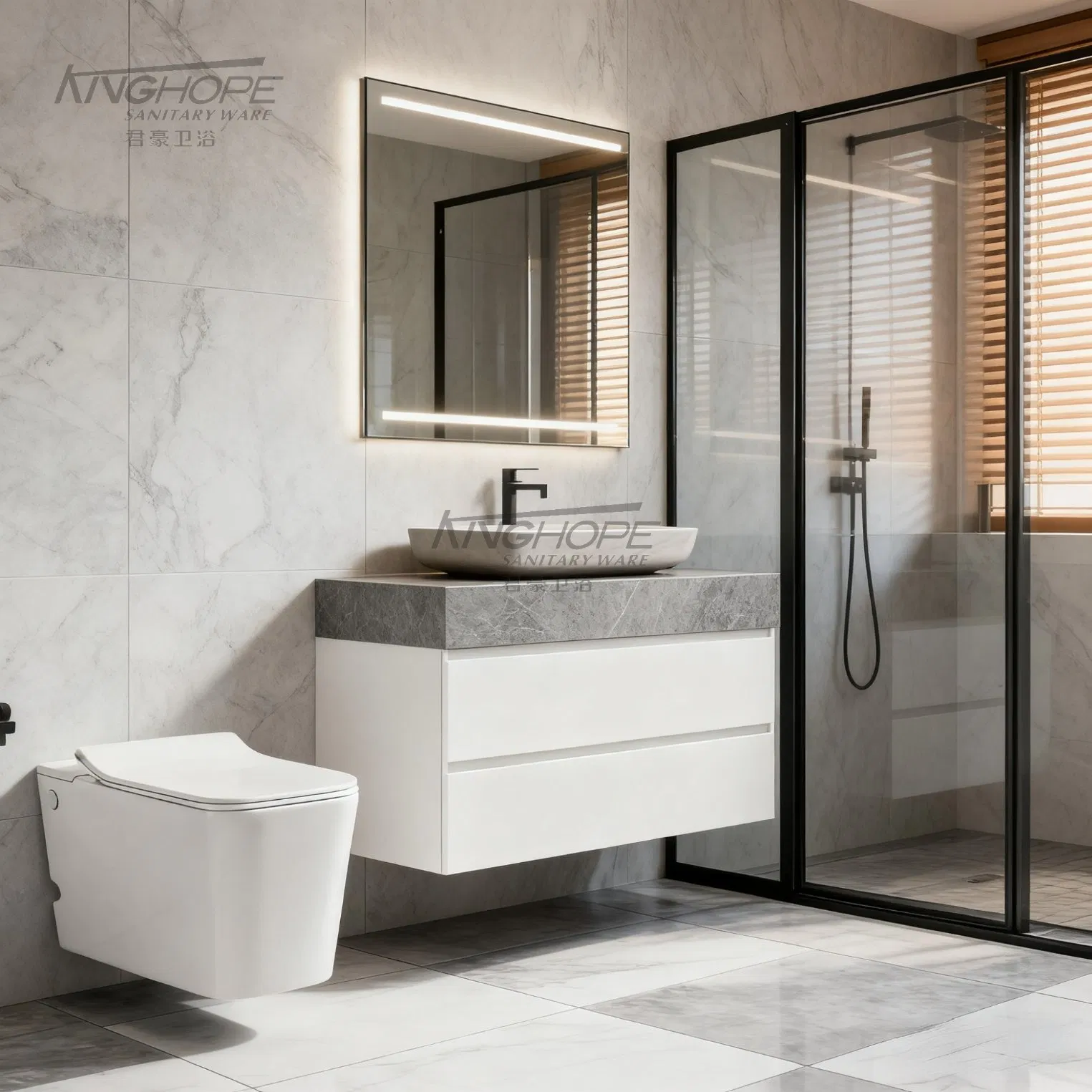 Wholesale Manufacturer Ceramic Sanitary Ware Pulse Solenoid Toilet Without Water Tank