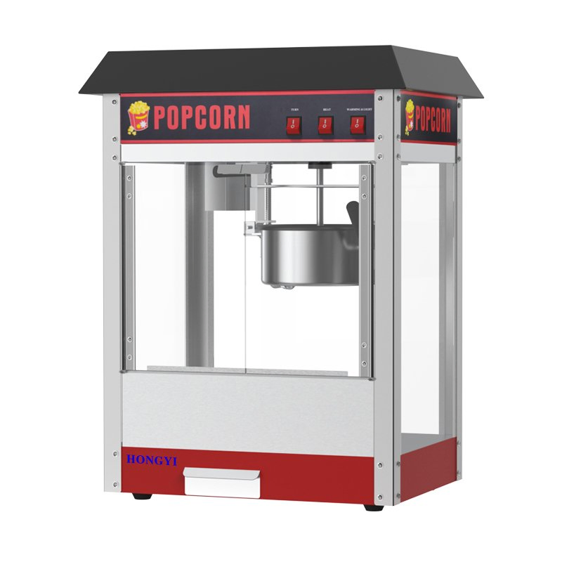 Non-Fried Corn Kernel Popcorn Machine, Electric Popcorn Maker Specifically Designed for Street Stalls