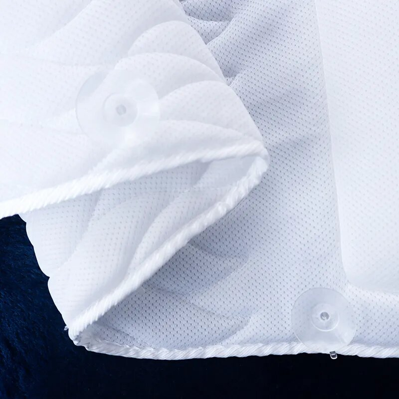 Wholesale Non Slip Full Body Bathtub Pillow Air Mesh SPA Pillow with Suction Cups