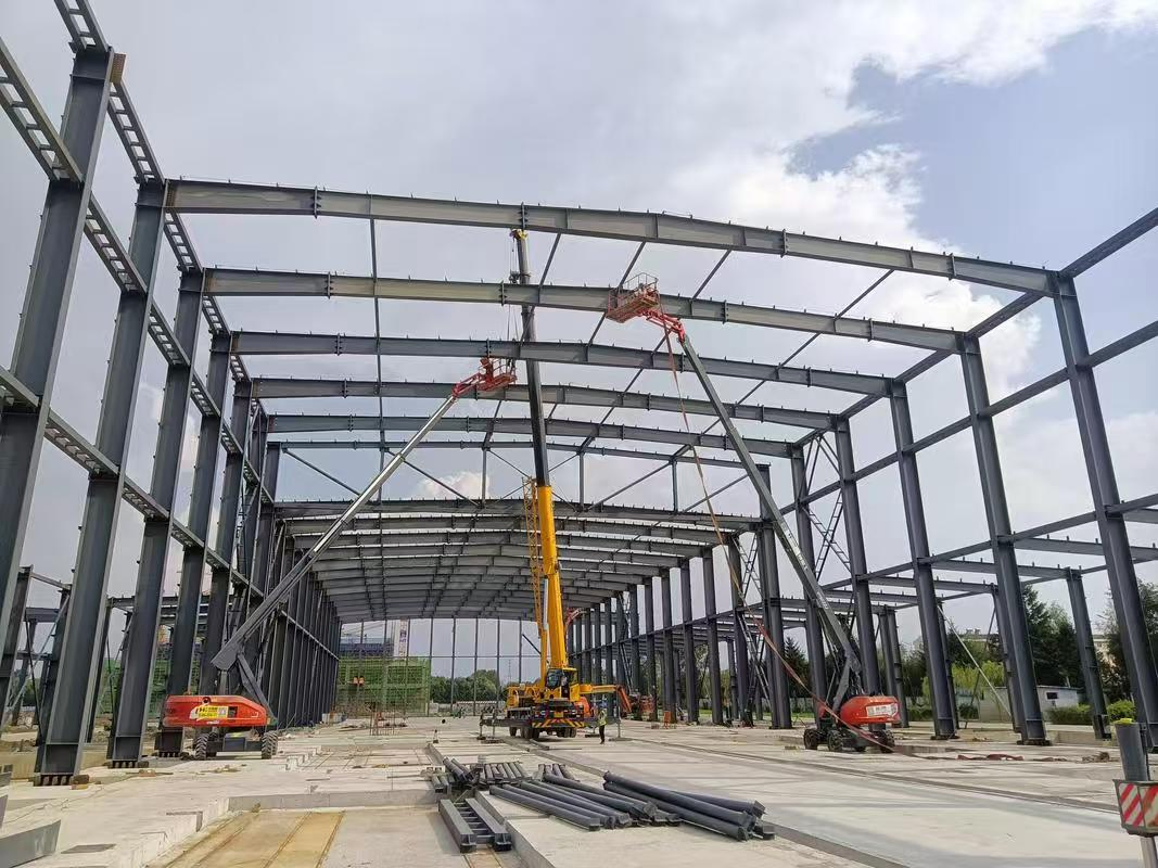 Welded H Section Steel Structure Material for Large Span Building