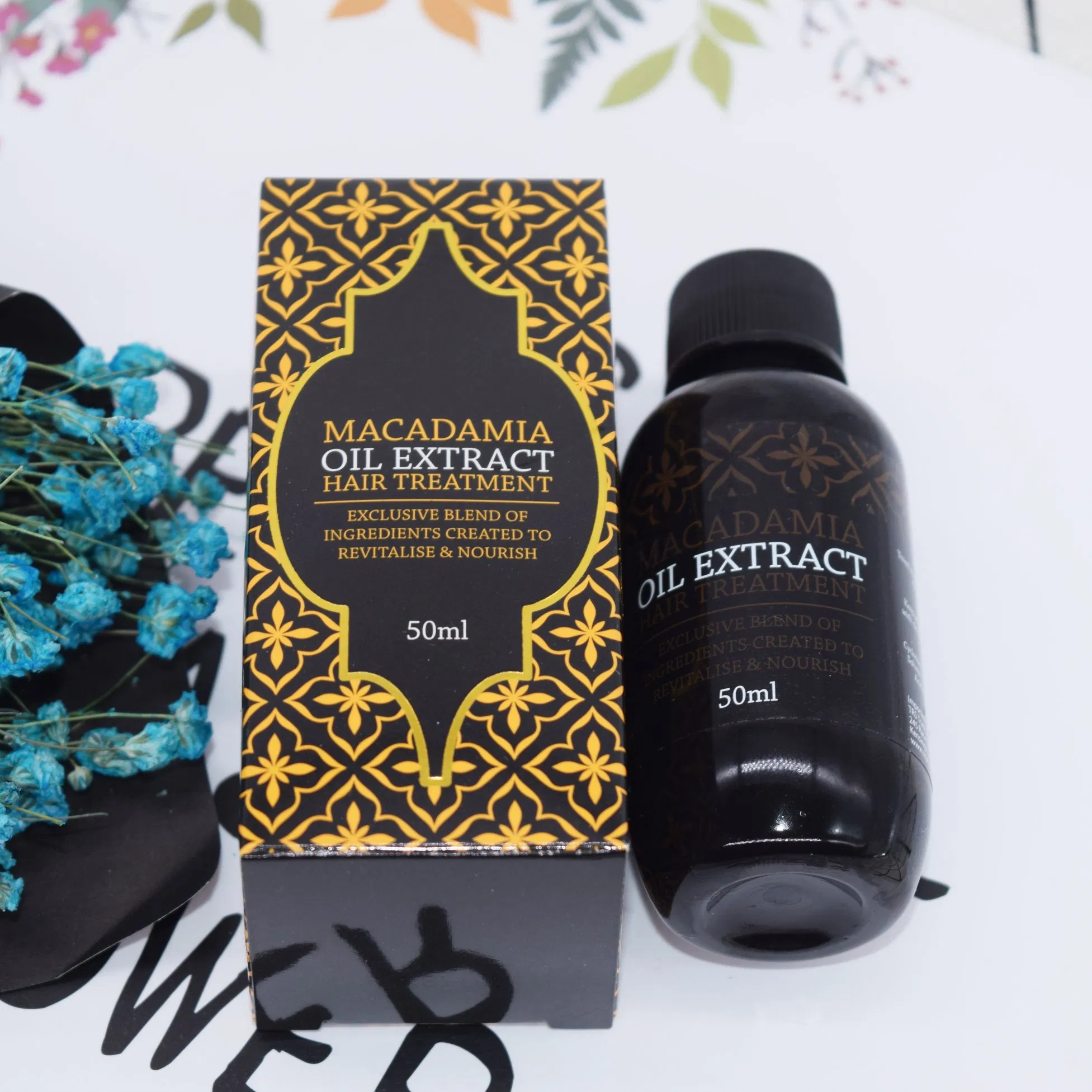 50ml Professional Moisturizing Australia Macadamia Oil Extract for Hair Treatment