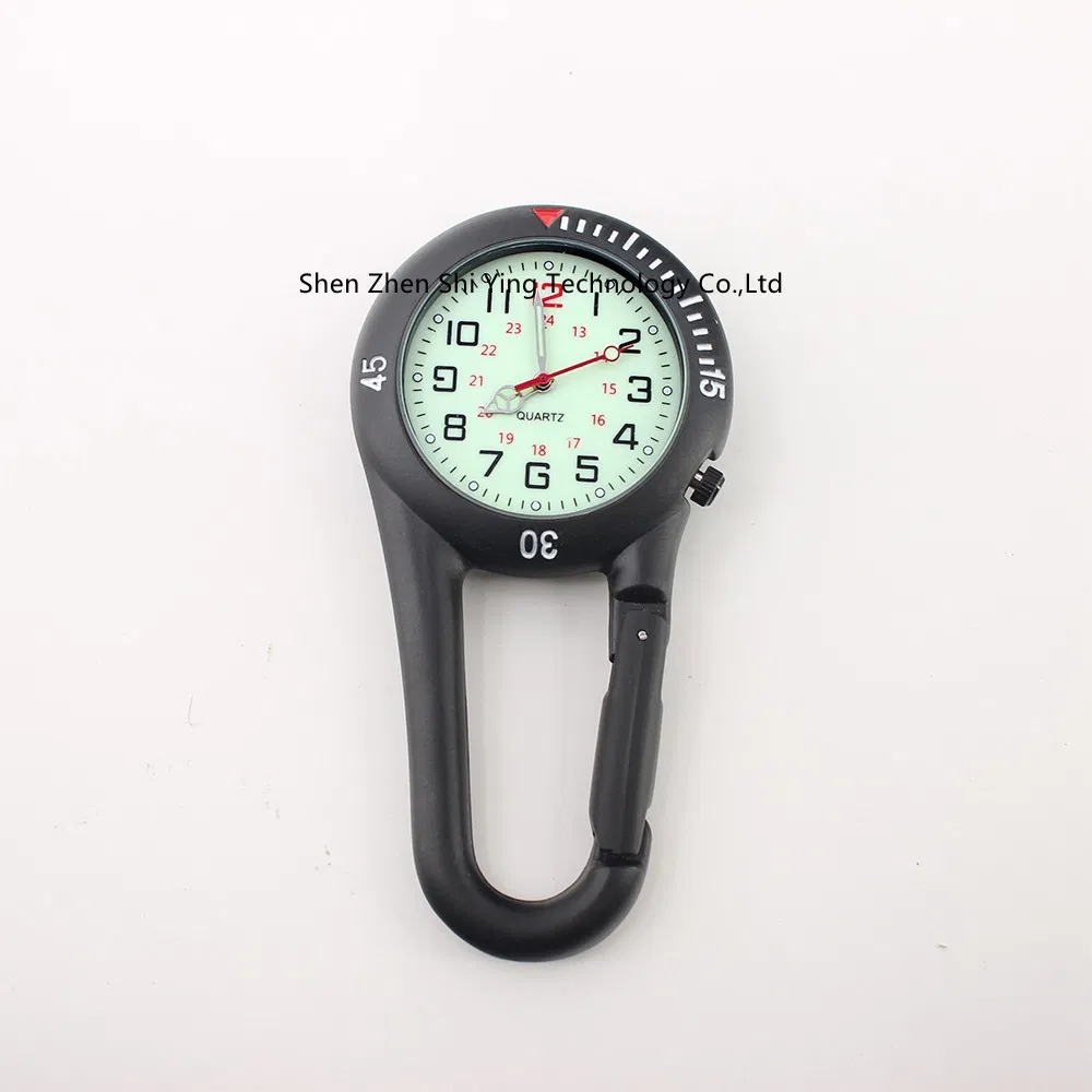 Keychain Watch Sporting Belt Clip on Carabiner Watches for Men