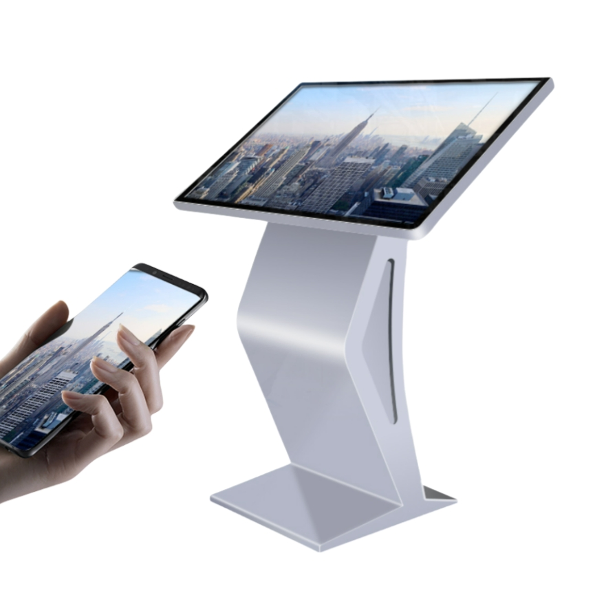 All in One Display Advertising Player Interactive Inquiry Self Service Information Kiosk Touch Horizontal Query Machine