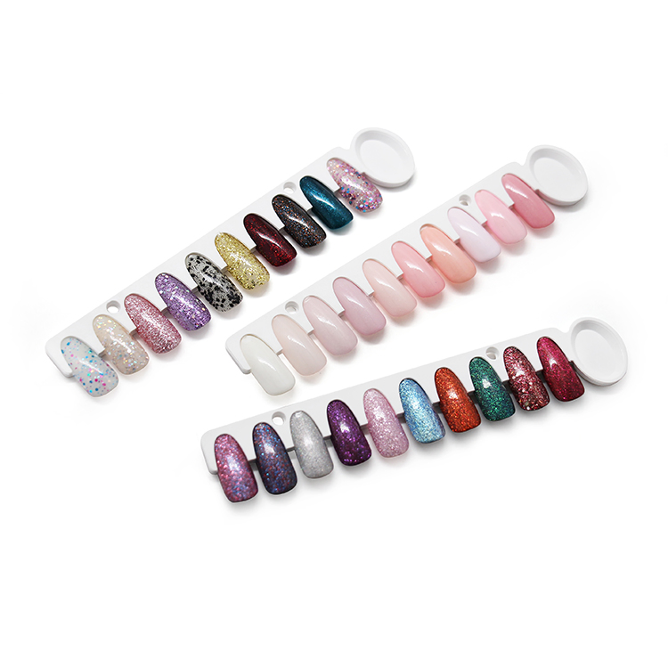 Nail Art Design Nail Card Display Color Chart Book for Nail