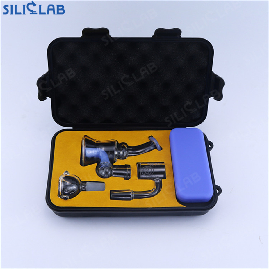 Glass Water Pipe Smoking Accessories Kit with Case