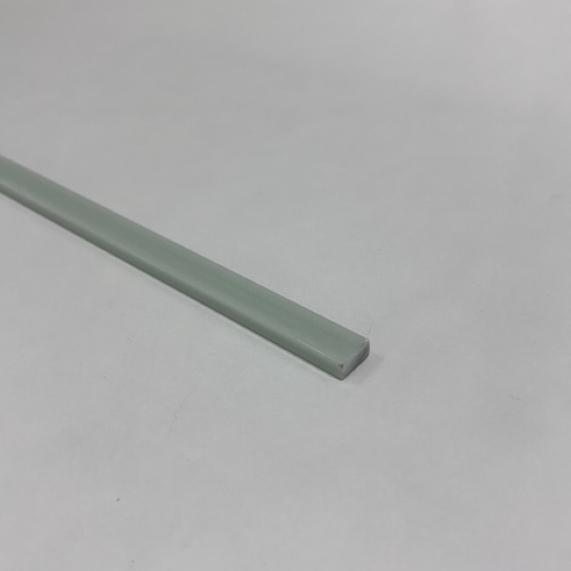 Customized Color Glass Fiber / GRP / FRP Fibreglass Extruded Pultrusion Flat Strip Factory Supplier