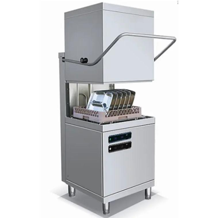 High Capacity Commercial Automatic Hood Type Dishwasher From China for Restaurant Use Kitchen Dishwashing Machine