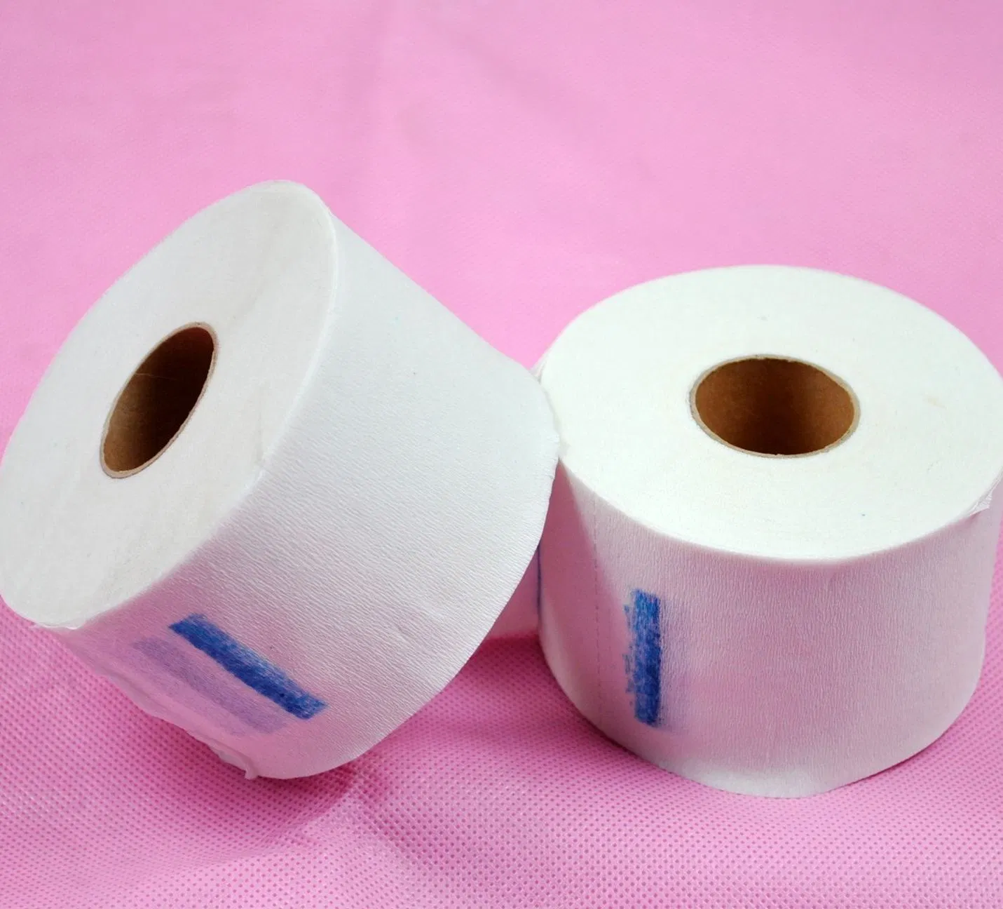 Disposable Hair Salon Neck Tape Ruffles Paper Roll for Barber