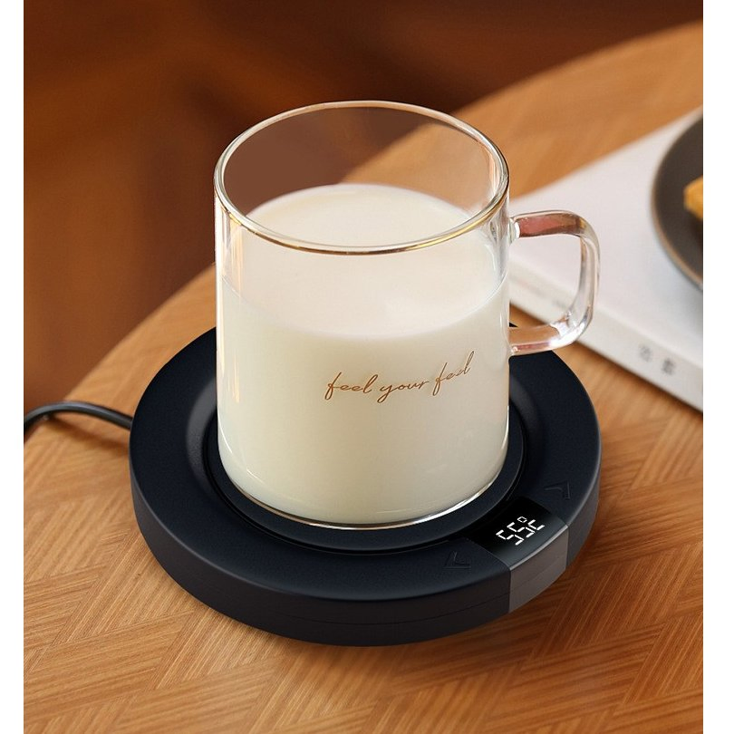 Smart USB Heated Coaster with Thermostat for Perfect Temperature Control